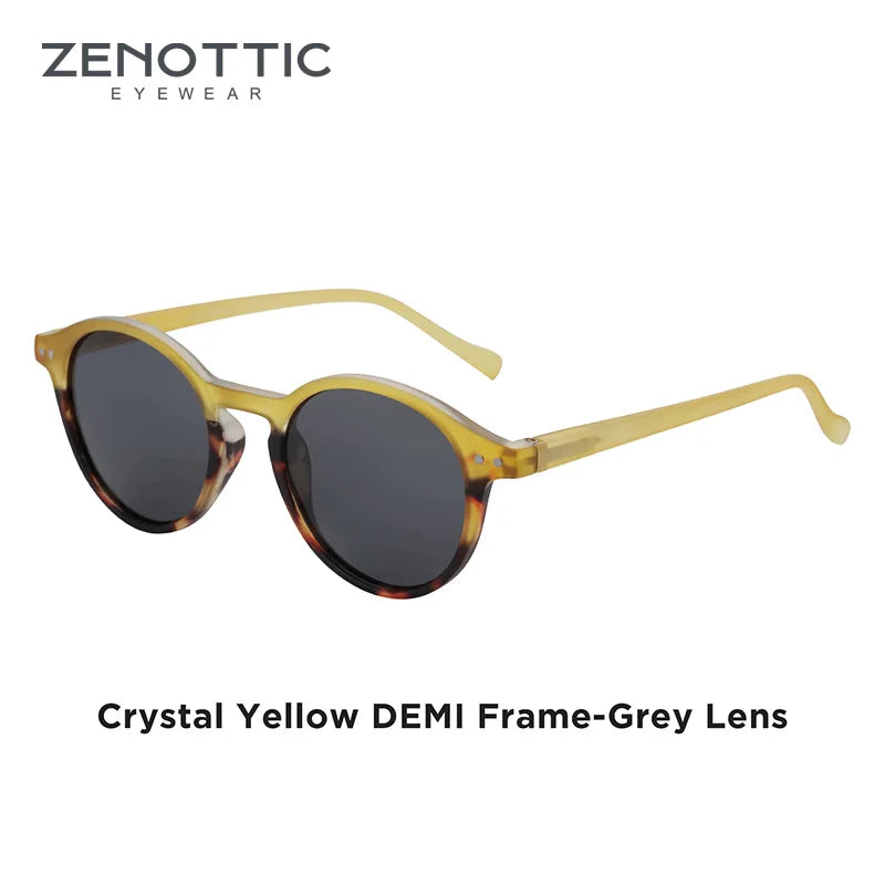 Okulary przeciwsłoneczne ZENOTTIC Retro okrągłe S Polarized UV400