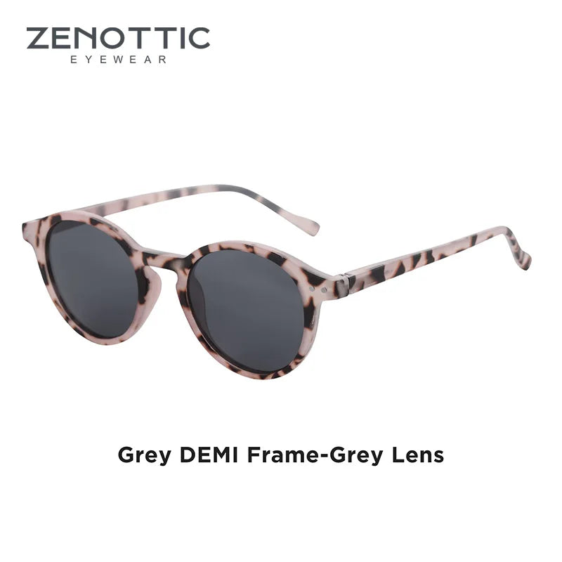 Okulary przeciwsłoneczne ZENOTTIC Retro okrągłe S Polarized UV400