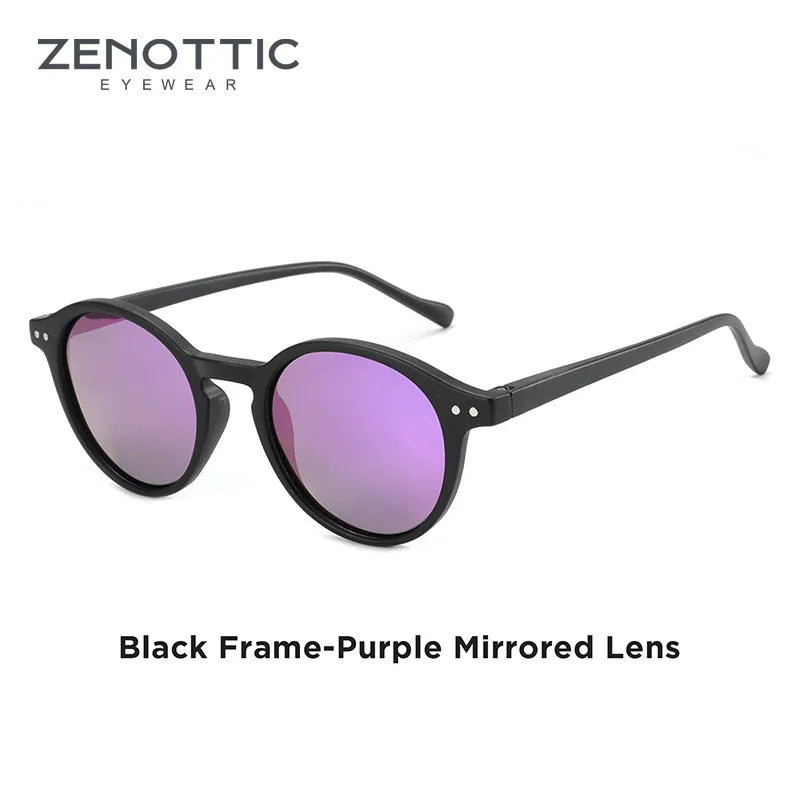 Okulary przeciwsłoneczne ZENOTTIC Retro okrągłe S Polarized UV400