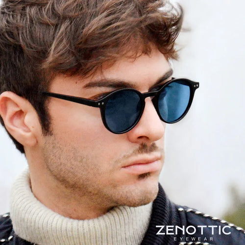 Okulary przeciwsłoneczne ZENOTTIC Retro okrągłe S Polarized UV400