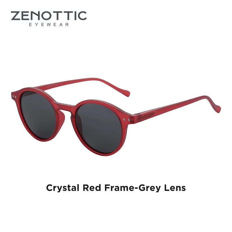 Okulary przeciwsłoneczne ZENOTTIC Retro okrągłe S Polarized UV400