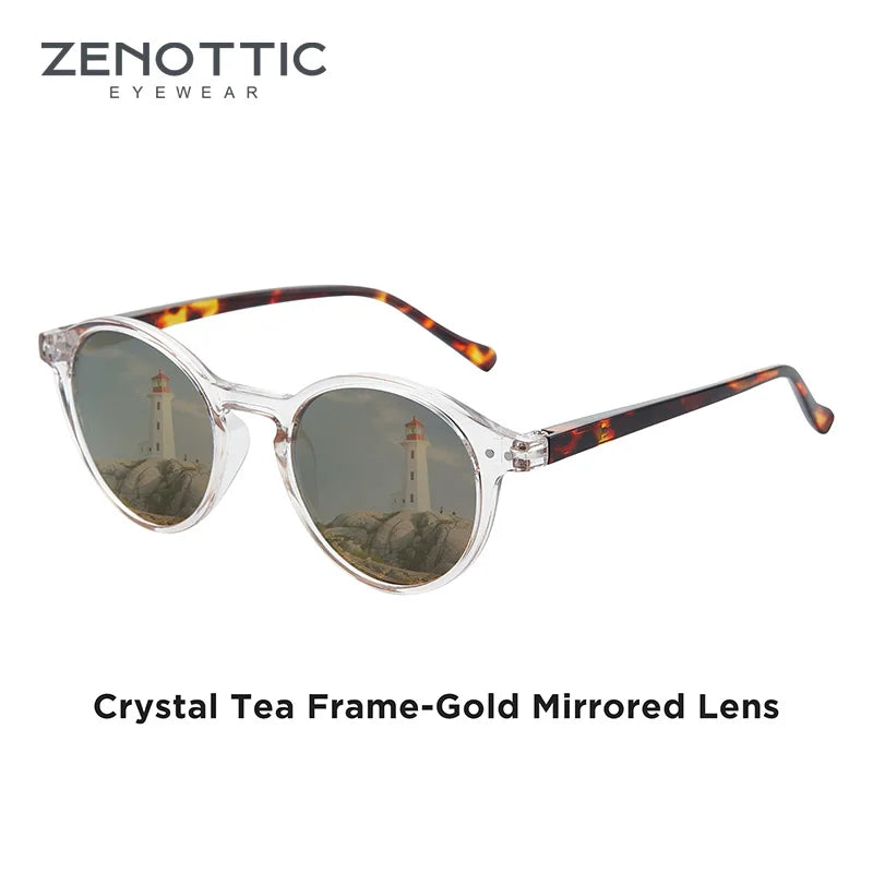 Okulary przeciwsłoneczne ZENOTTIC Retro okrągłe S Polarized UV400
