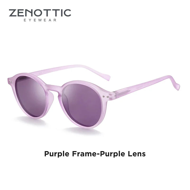 Okulary przeciwsłoneczne ZENOTTIC Retro okrągłe S Polarized UV400