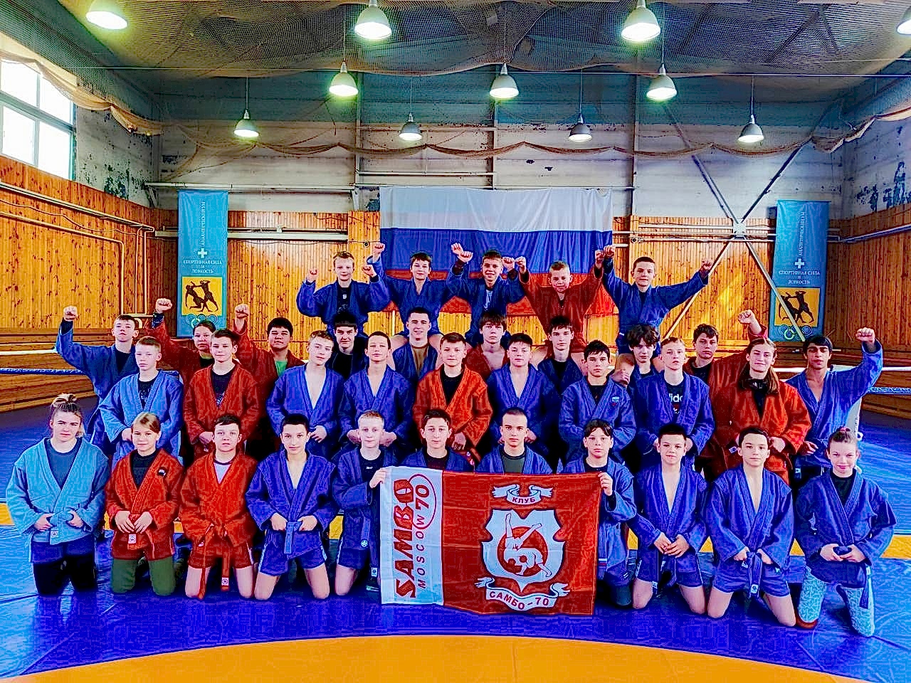 Учебно-тренировочные сборы по самбо прошли с 8 по 16 апреля на спортивной базе «Чехов».
