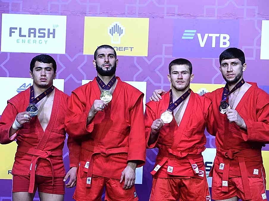 5 медалей чемпионата мира по самбо 2021 года на счету «Самбо-70»!