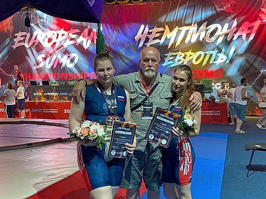 Чемпионат и Первенство Европы по сумо прошло в Казани