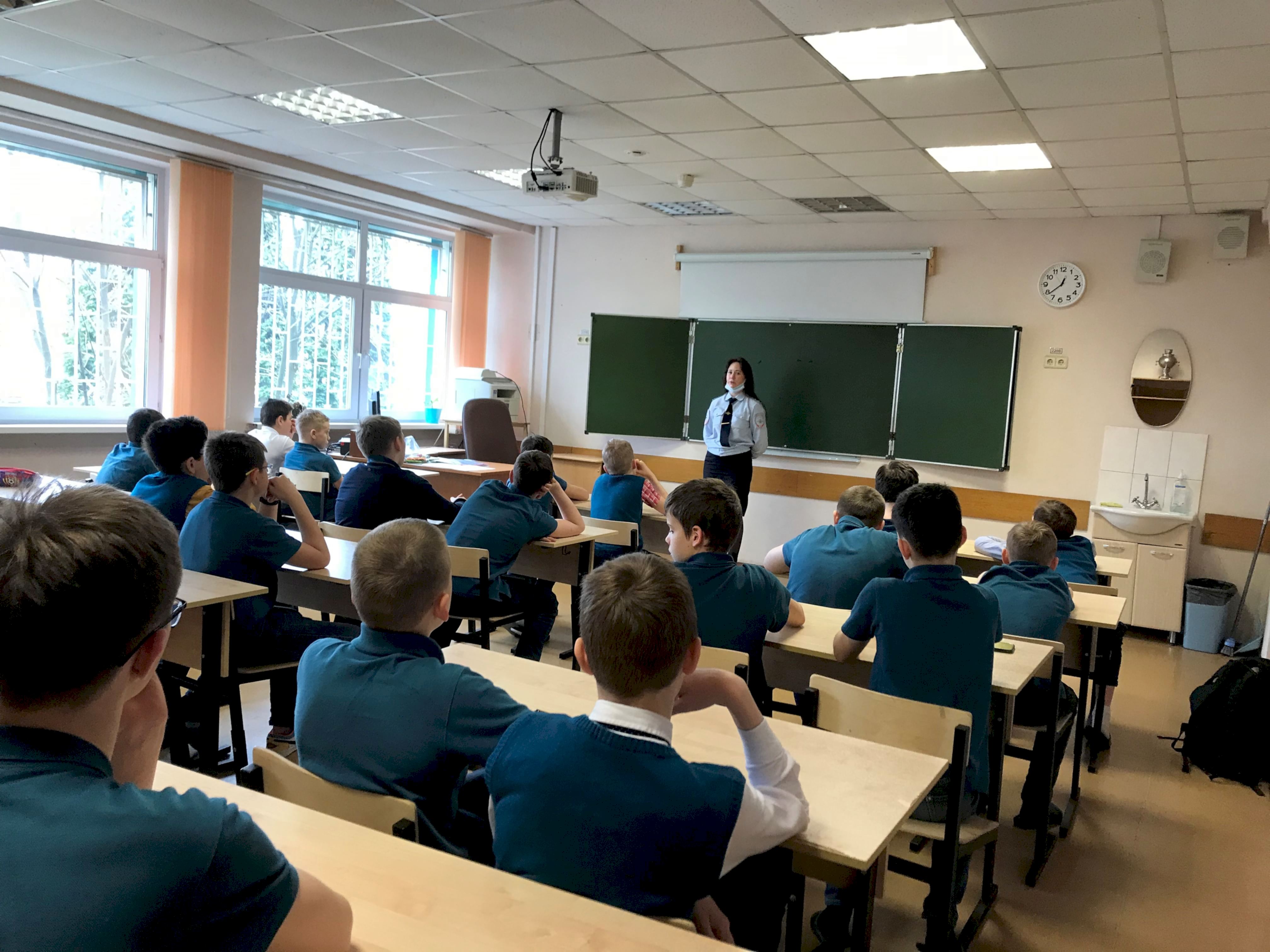 Беседы с обучающимися 5-8 классов прошли в 