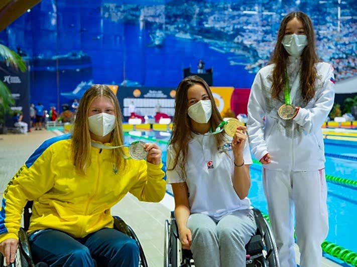 «Бронза» Чемпионата Европы по плаванию среди спорта лиц с ПОДА на счету спортсменки «Самбо-70»