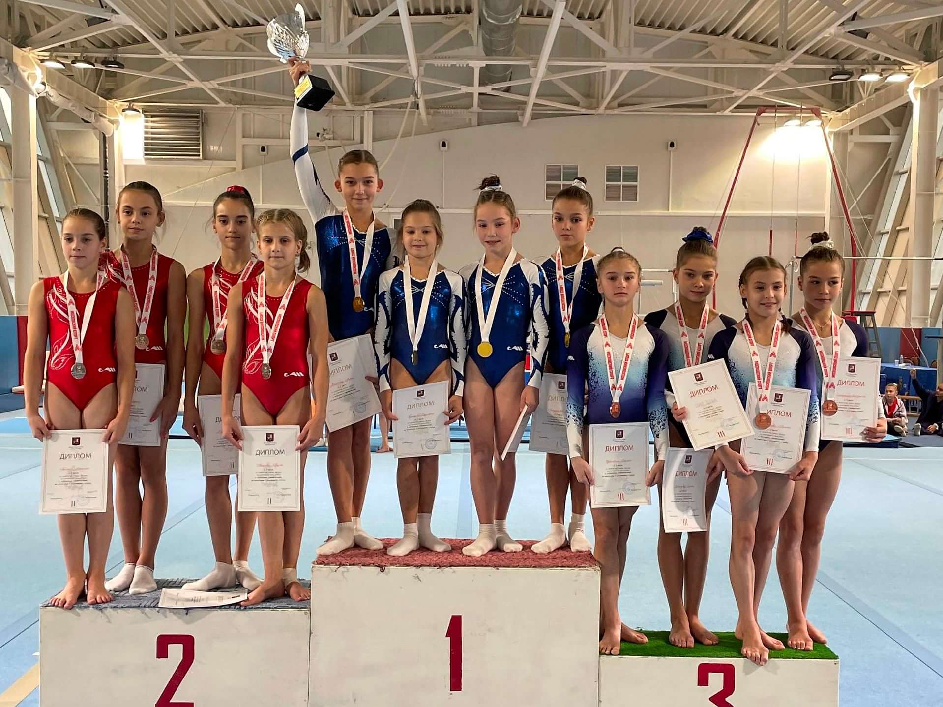 Командное Первенство Алматы по спортивной гимнастике среди юниорок и девушек