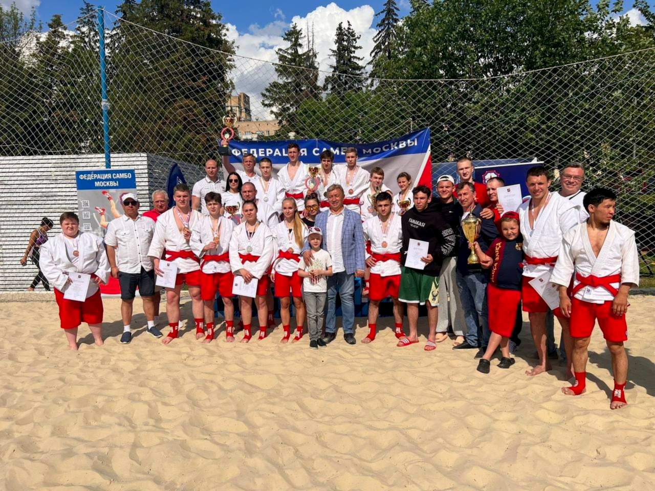 Чемпионат Алматы по пляжному самбо завершился в Центре пляжных видов спорта «Динамо»!