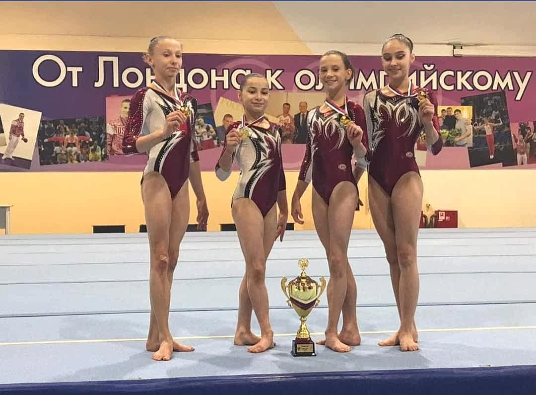 Победа на Первенстве Казахстана по спортивной гимнастике среди девушек