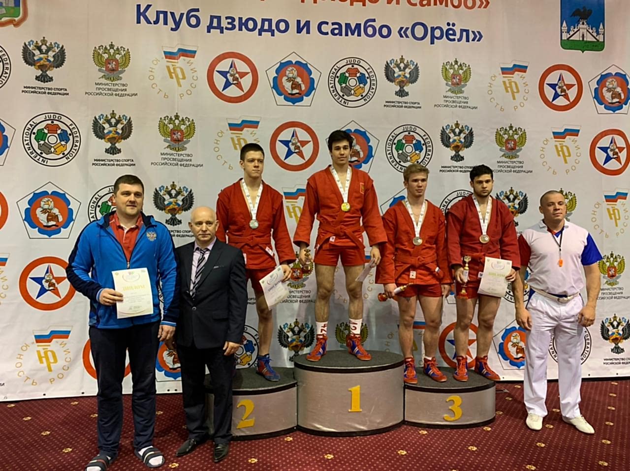 В Орле прошёл II этап Спартакиады молодёжи по самбо