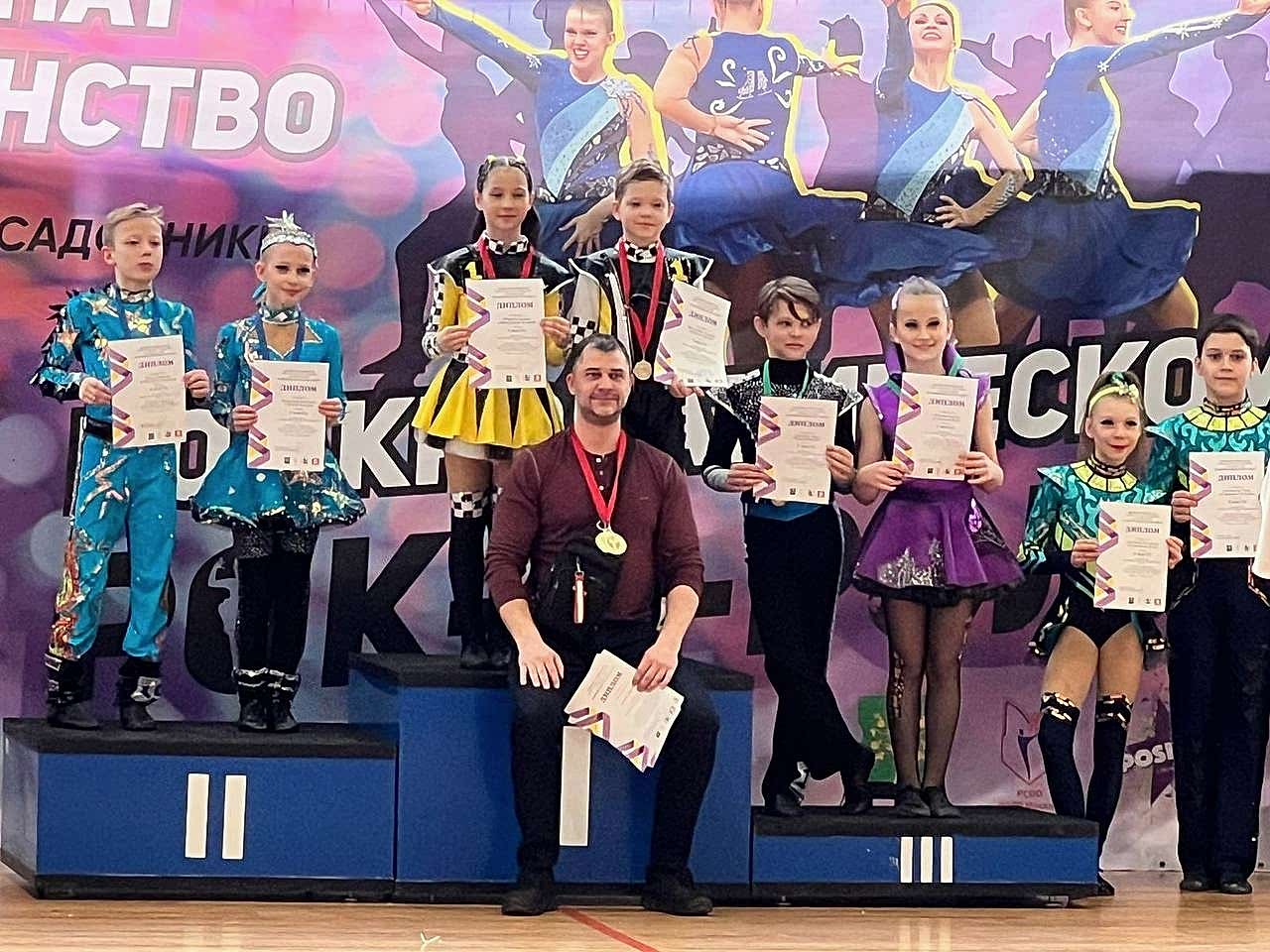 Первенство и Чемпионат района Нагорный по акробатическому рок-н-роллу завершились 17 марта.
