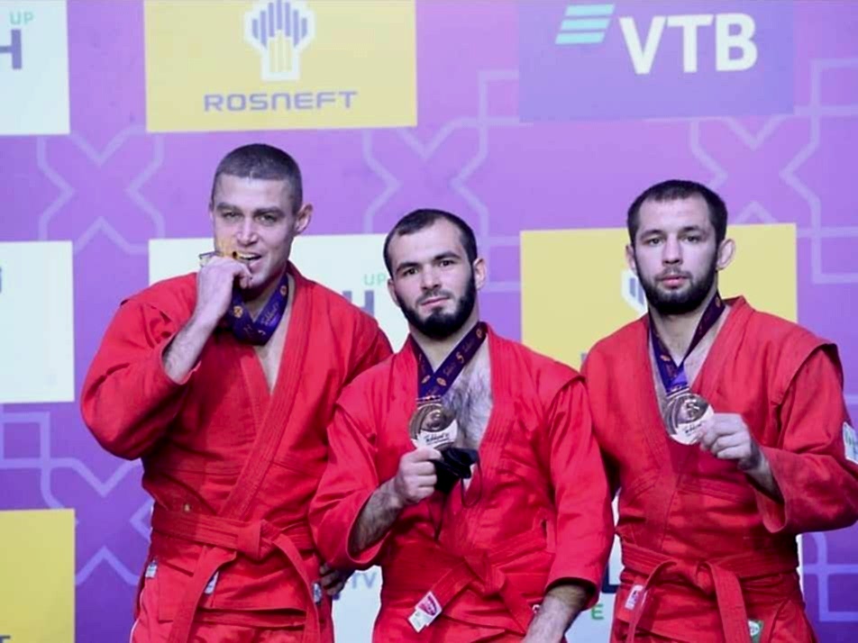 Никита Клецков - четырехкратный чемпион мира по самбо, Сергей Рябов - второй